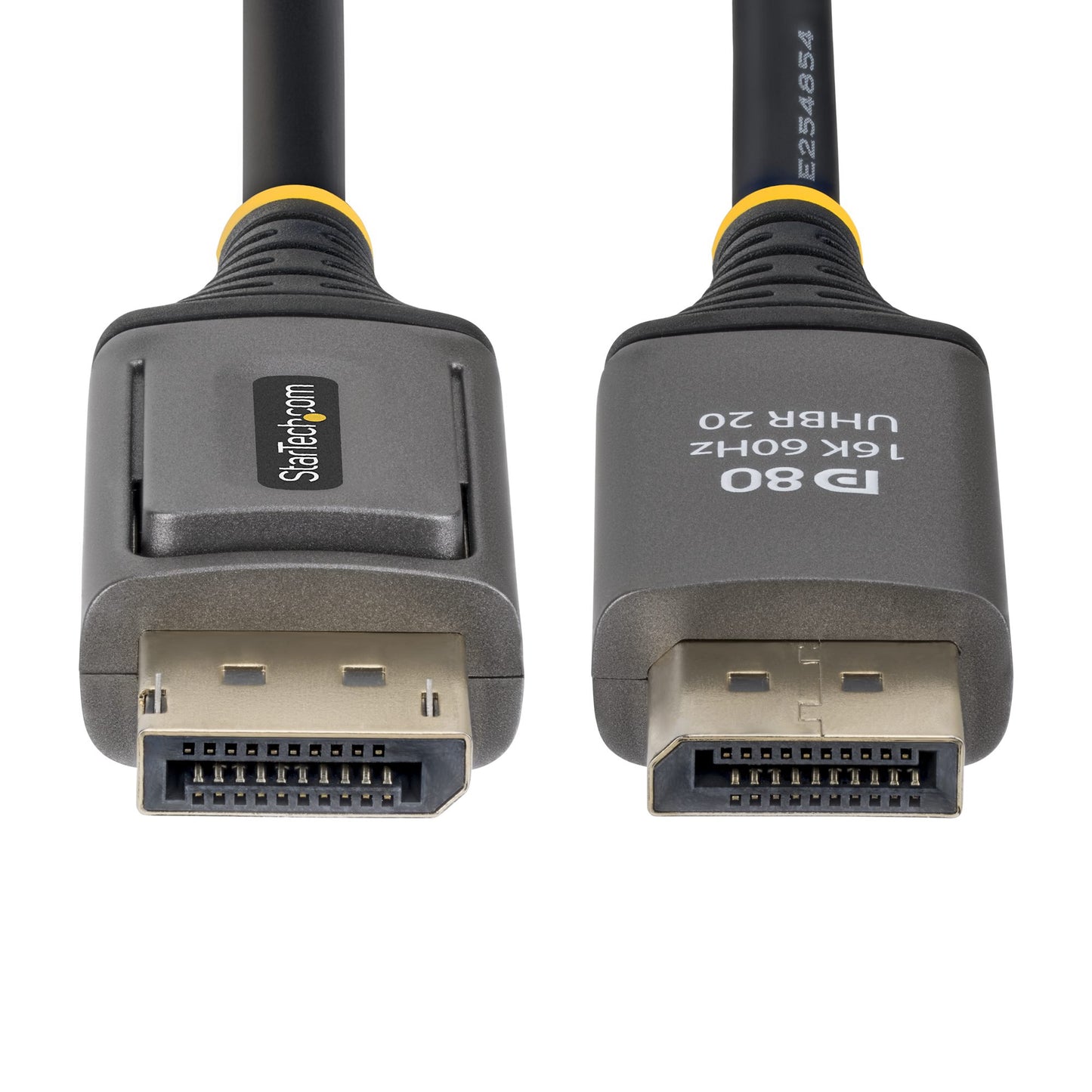 StarTech.com DP21V-50C-DP80-CABLE cable DisplayPort 0.5 m Negro