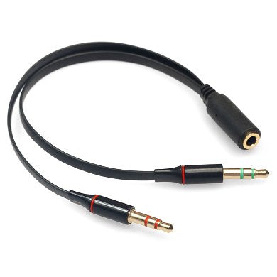 BRobotix 651404 cable de audio 0.2 m 3,5 mm Negro
