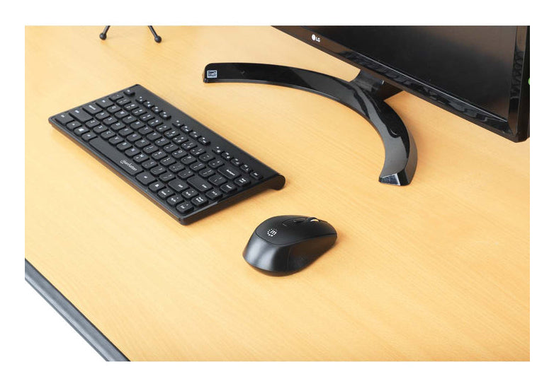 Teclado Chocolate Inalambrico Manhattan 2.4G Negro