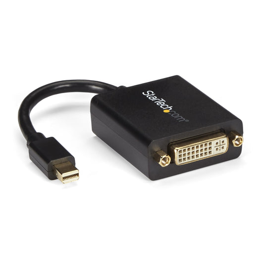 StarTech.com MDP2DVI adaptador de cable de vídeo 0.13 m DVI-I Negro