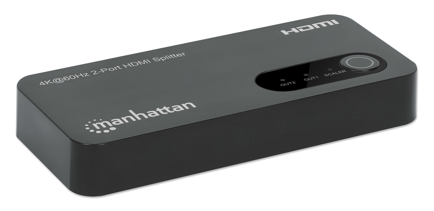 Manhattan 207614 divisor de vídeo HDMI 2x HDMI