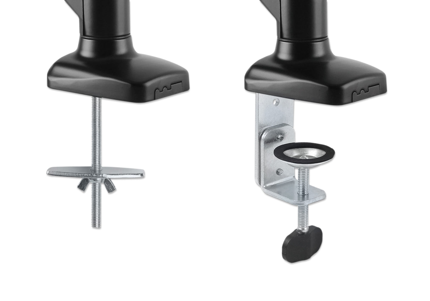 Manhattan 462495 soporte para pantalla plana 81.3 cm (32") Escritorio Negro