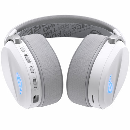 Diadema Asus Gamer Rog Pelta Inalambrica Rog SpeedNova 2.4 GHz USB-C Micrófono Blanco