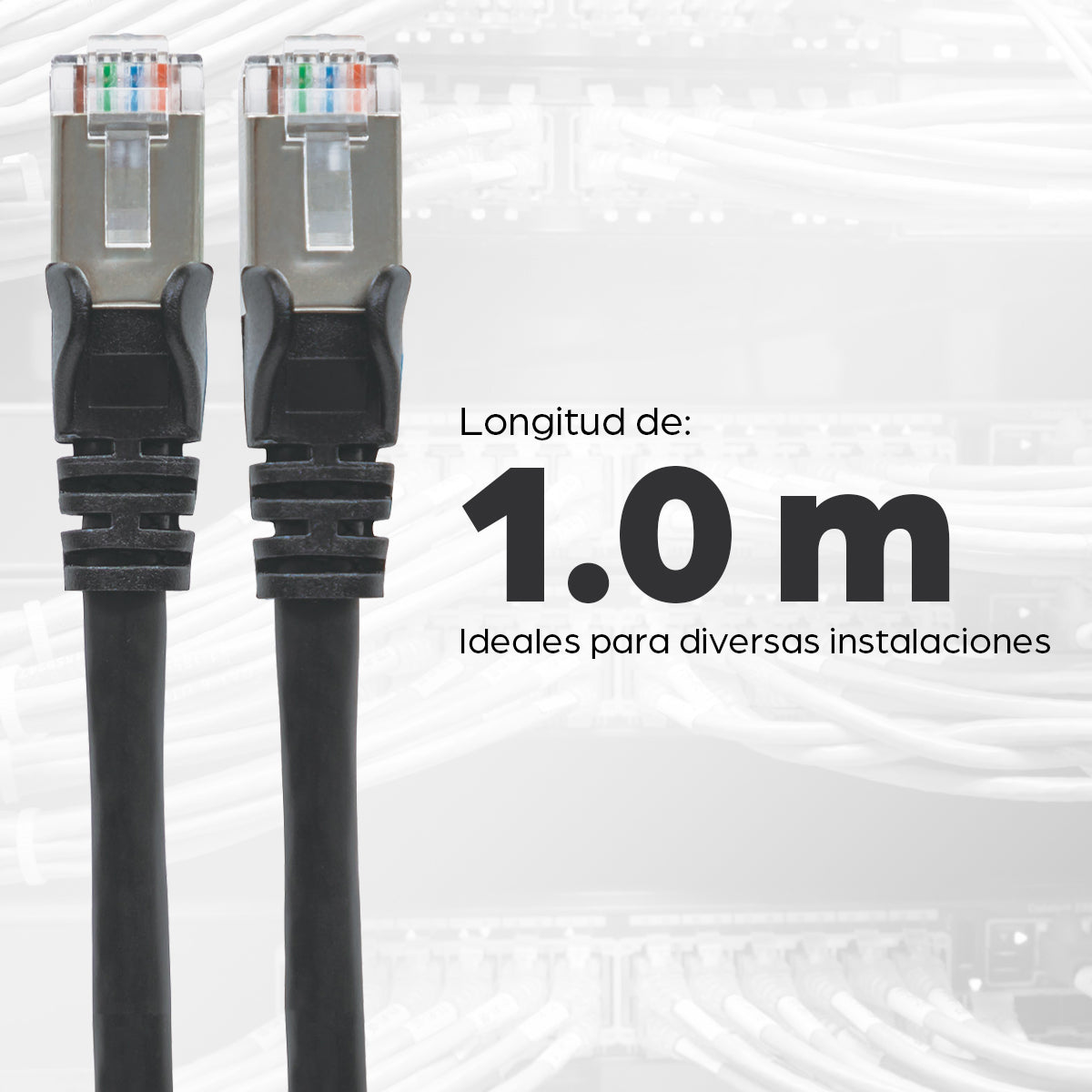 Intellinet 741521 cable de red 1 m S/FTP (S-STP)