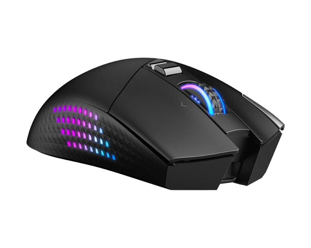 Mouse Inalámbrico Gamer MSI Versa Pro Wireless 26000 dpi RF Wireless/Bluetooth/USB-C Negro