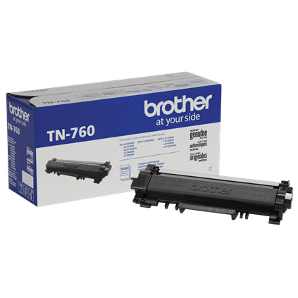 Toner Brother TN760 Alto Rendimiento Color Negro