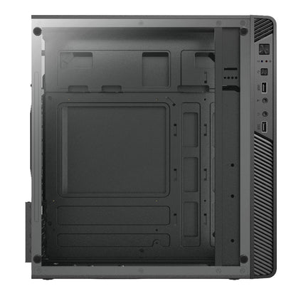 Gabinete Acteck Mini Torre Performance II GI215W Max MB M-ATX Fuente ATX Plus 500w Essential Series Negro