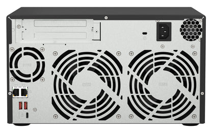 QNAP TS-873A NAS Tower Ryzen Embedded V1500B 8 GB DDR4 0 TB QNAP Turbo System Antracita