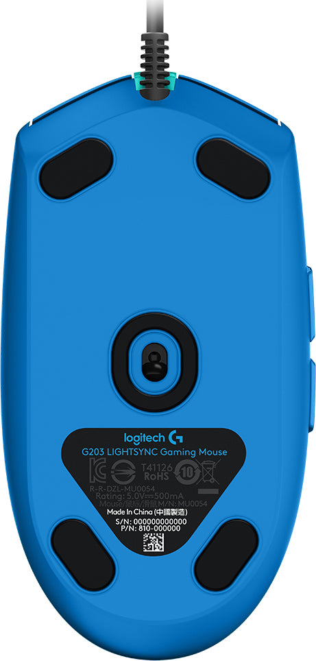 Logitech G 910-005795 ratón Juego USB tipo A 8000 DPI