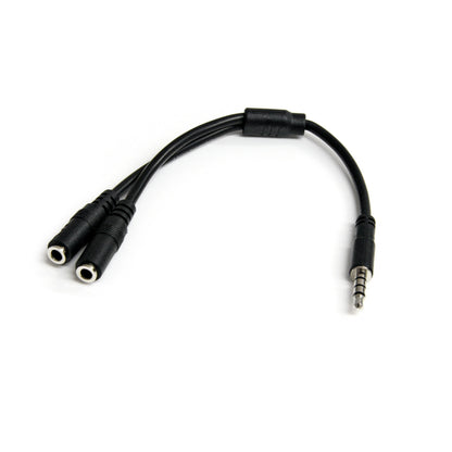 StarTech.com MUYHSMFF divisor de audio Negro