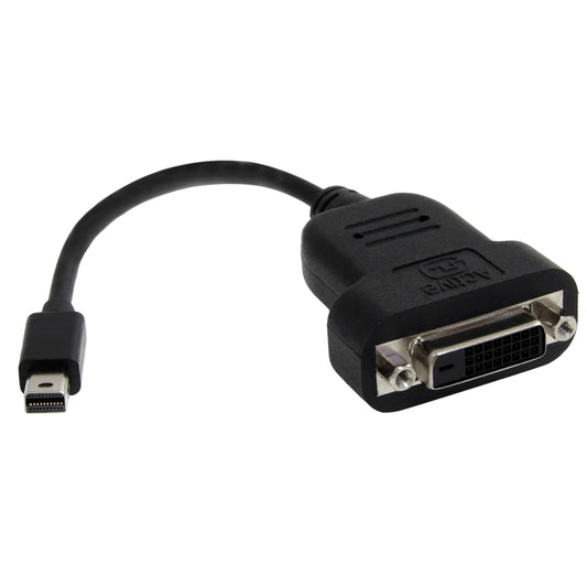 StarTech.com MDP2DVIS adaptador de cable de vídeo 0.12 m DVI-D Negro