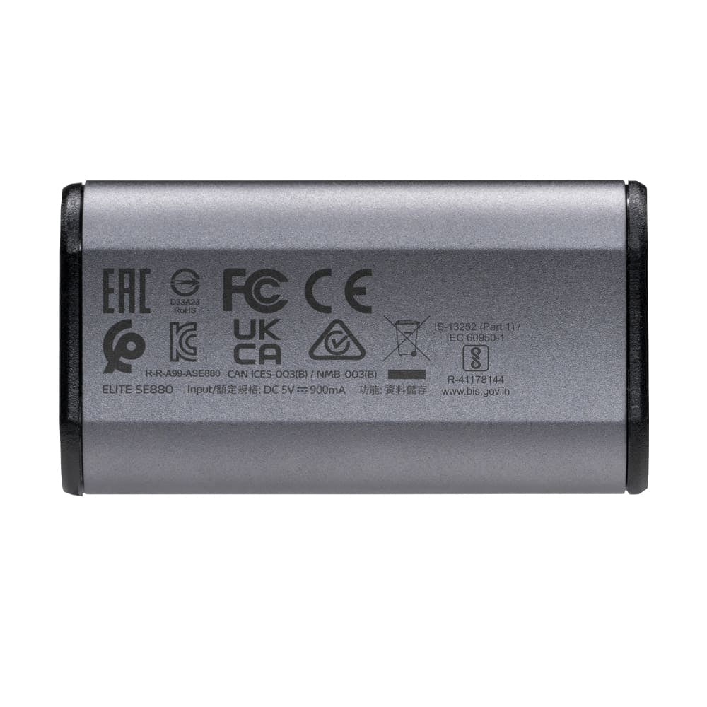ADATA SE880 1 TB USB Tipo C 3.2 Gen 2 (3.1 Gen 2) Gris