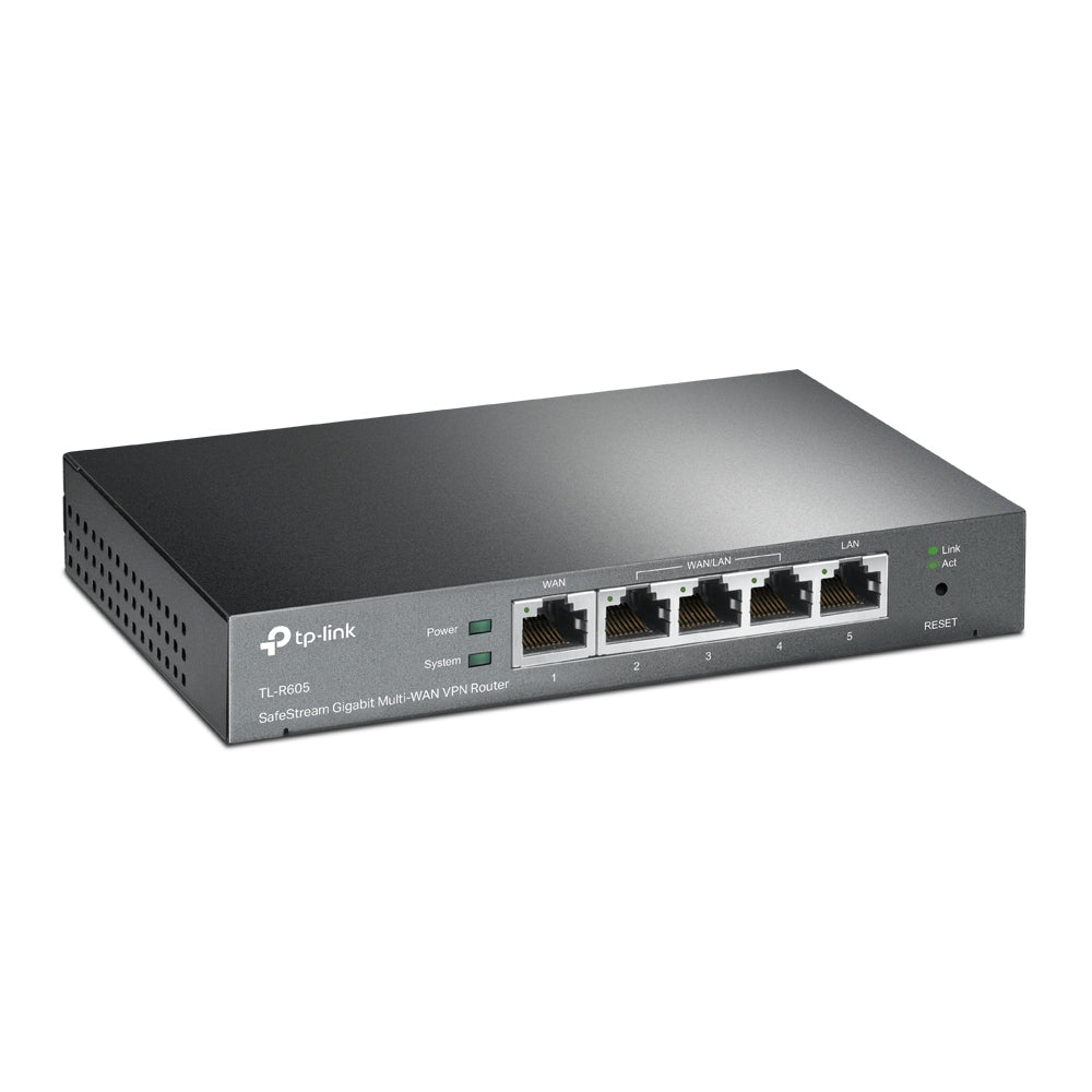 TP-Link TL-R605 enrutador Gigabit Ethernet Negro
