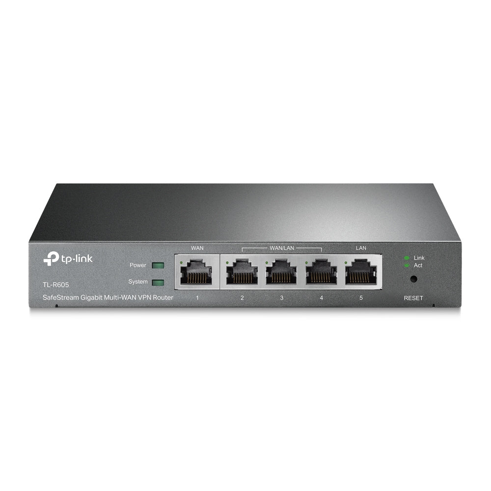 TP-Link TL-R605 enrutador Gigabit Ethernet Negro