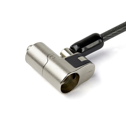 StarTech.com LTULOCKKEY cable antirrobo Negro, Acero inoxidable