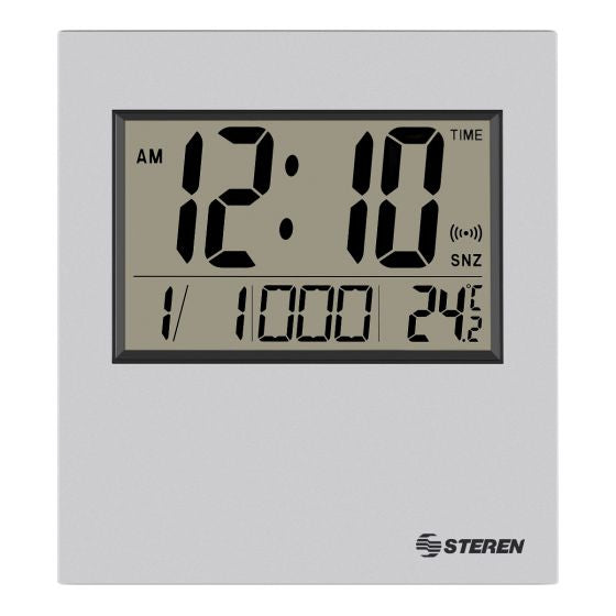 Reloj Digital de Escritorio Steren c/Termometro