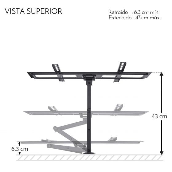 Soporte Steren para Pantallas hasta 70" Brazo Articulado