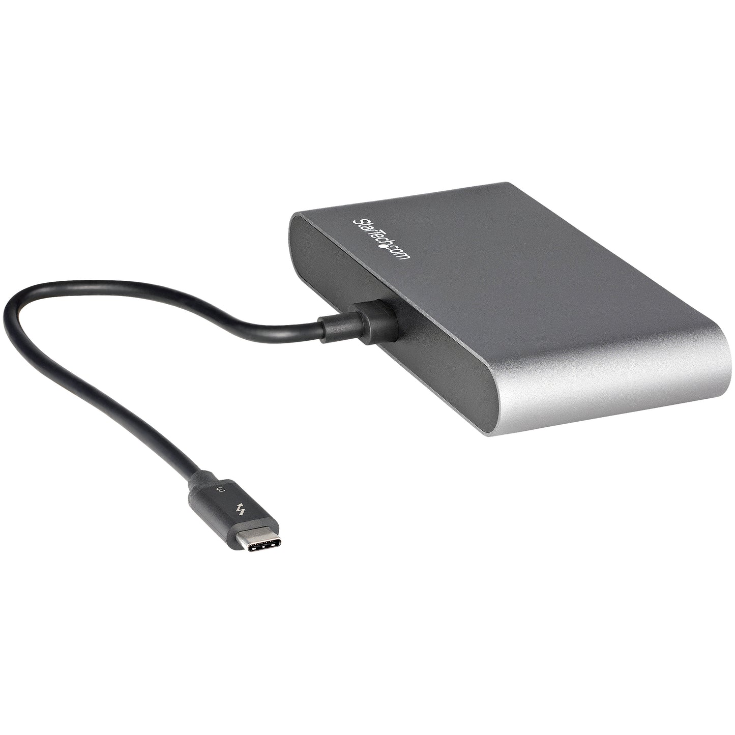 StarTech.com TB3DKM2HDL base para laptop o replicador de puertos Alámbrico Gris
