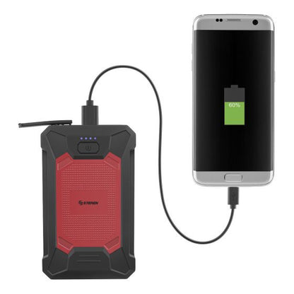 Arrancador Steren para Auto Compacto o SUV Power Bank Linterna LED