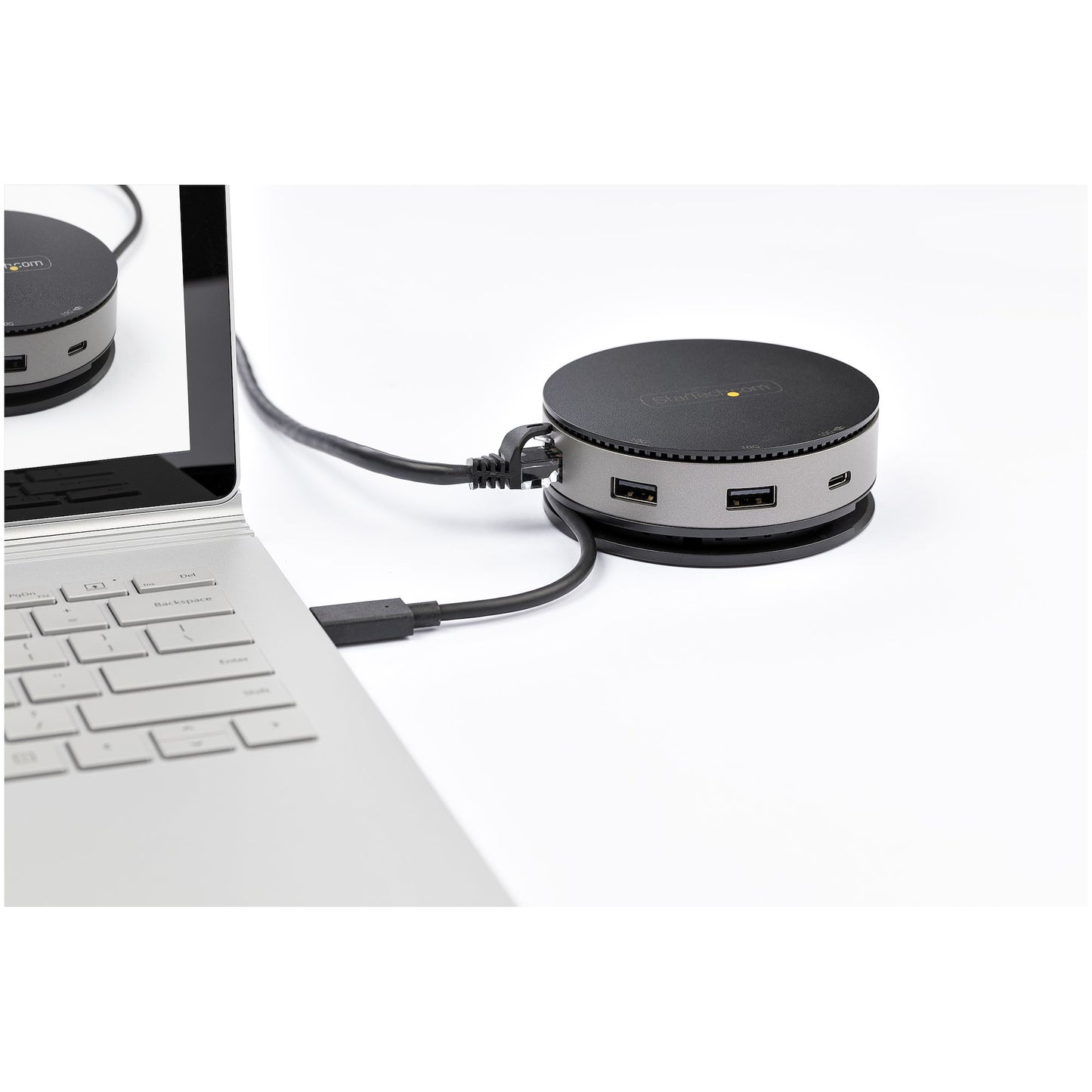 StarTech.com DKT31CHDVCM base para laptop o replicador de puertos Alámbrico USB 3.2 Gen 2 (3.1 Gen 2) Type-C Negro, Gris