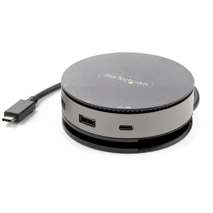 StarTech.com DKT31CHDVCM base para laptop o replicador de puertos Alámbrico USB 3.2 Gen 2 (3.1 Gen 2) Type-C Negro, Gris