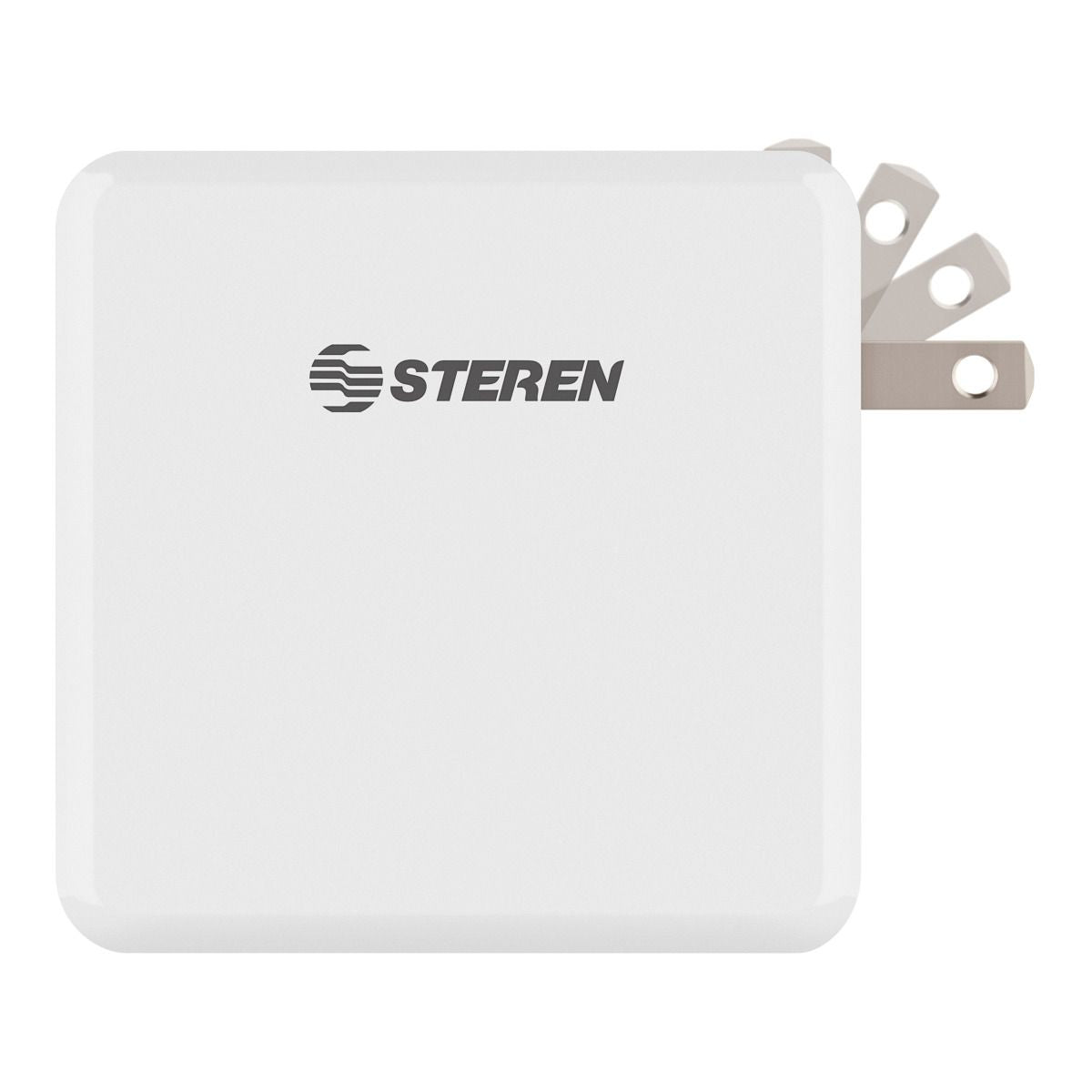 Cargador Steren USB-C 65W Power Delivery Color Negro