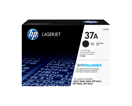 Toner HP LaserJet 37A Negro