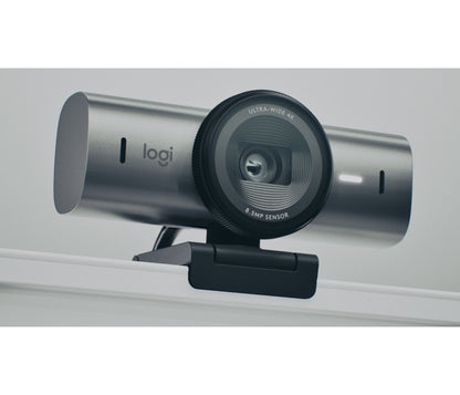 Logitech 960-001529 cámara web 8.5 MP 4096 x 2160 Pixeles USB Grafito