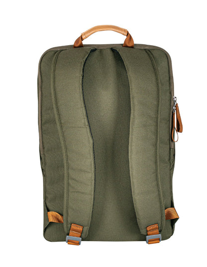 TechZone TZLBP56W-V mochila City backpack Verde Tereftalato de polietileno reciclado (rPET)