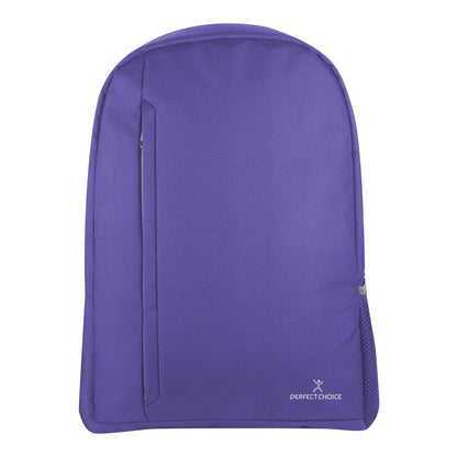 Mochila Perfect Choice Feather para Laptop 15-17" Ligera Color Morado