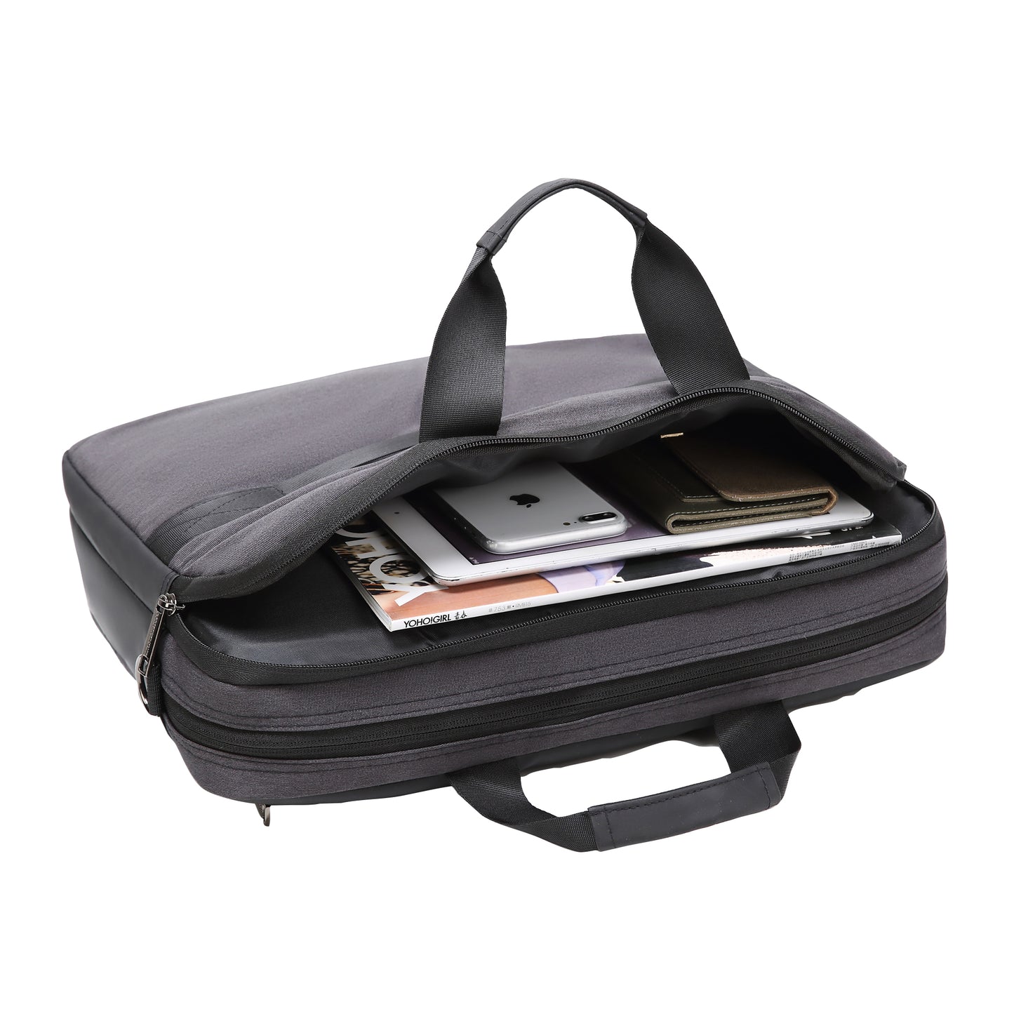 Perfect Choice PC-083610 maletín para laptop 43.2 cm (17") Bolsa tipo mensajero Negro