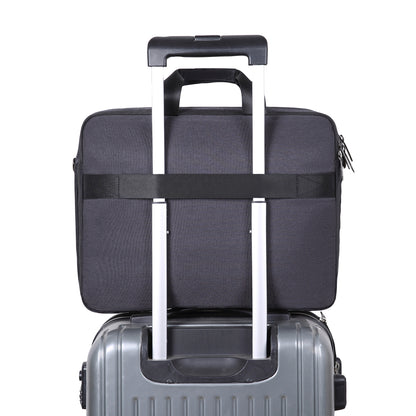 Perfect Choice PC-083610 maletín para laptop 43.2 cm (17") Bolsa tipo mensajero Negro