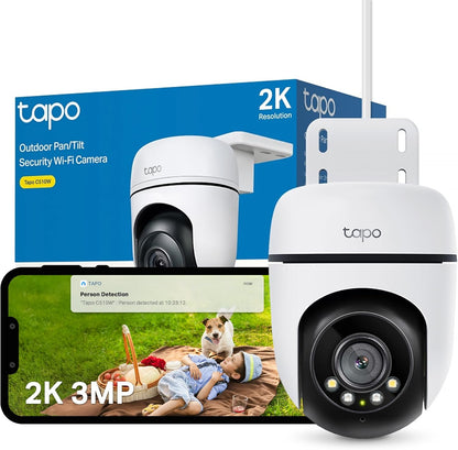 TP-Link Tapo C510W Torreta Cámara de seguridad IP Interior y exterior 2304 x 1296 Pixeles Techo