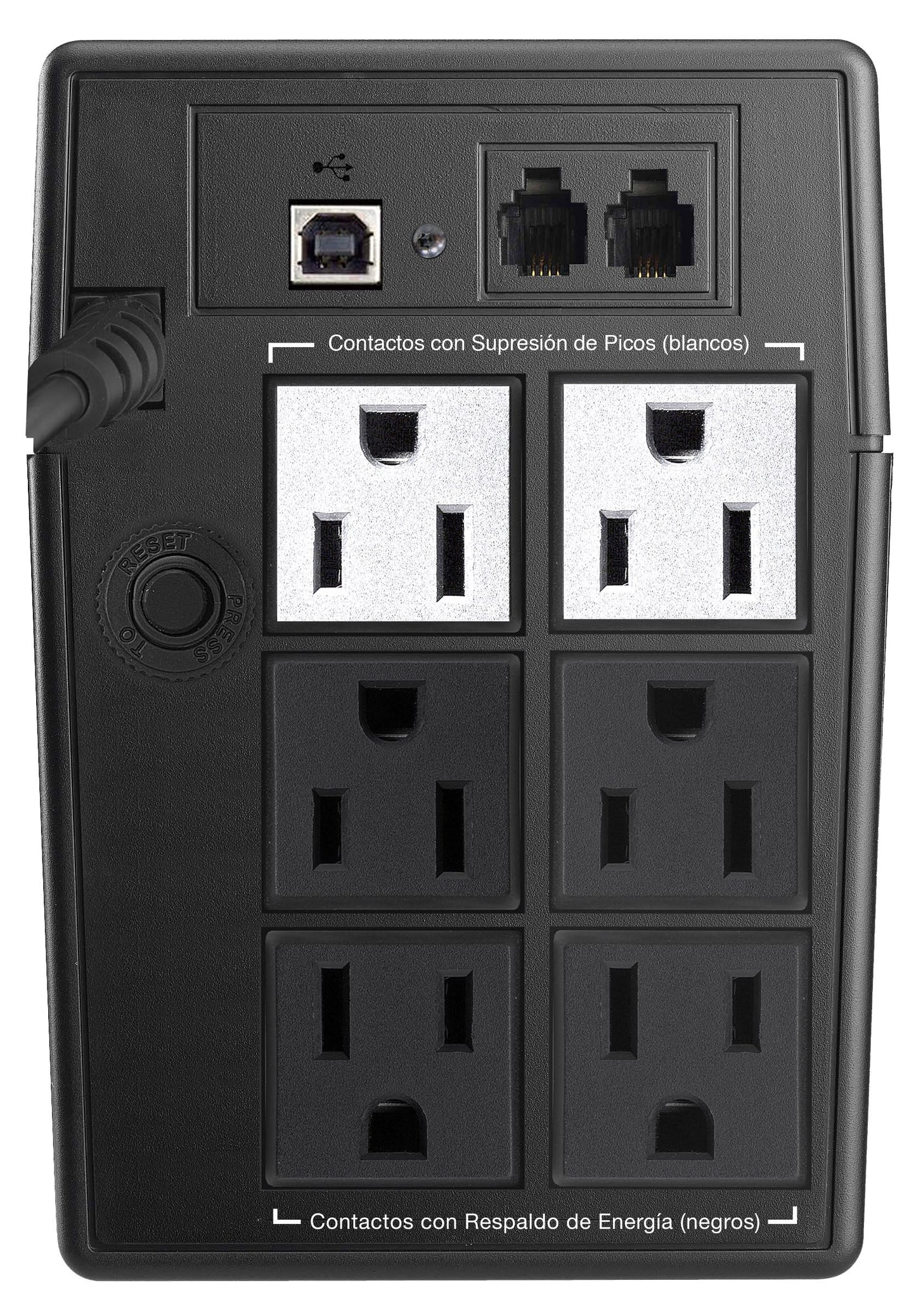 Koblenz 5516 USB/R sistema de alimentación ininterrumpida (UPS) 0.55 kVA 330 W 6 salidas AC