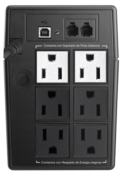 Koblenz 5516 USB/R sistema de alimentación ininterrumpida (UPS) 0.55 kVA 330 W 6 salidas AC