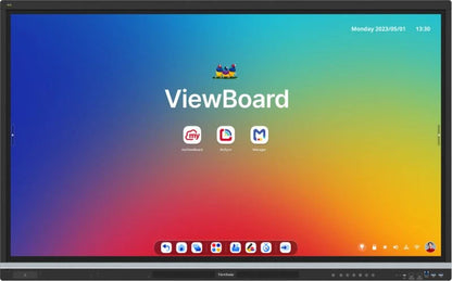Viewsonic IFP8651 Display pizarrón interactivo 2.18 m (86") 3840 x 2160 Pixeles Pantalla táctil Negro
