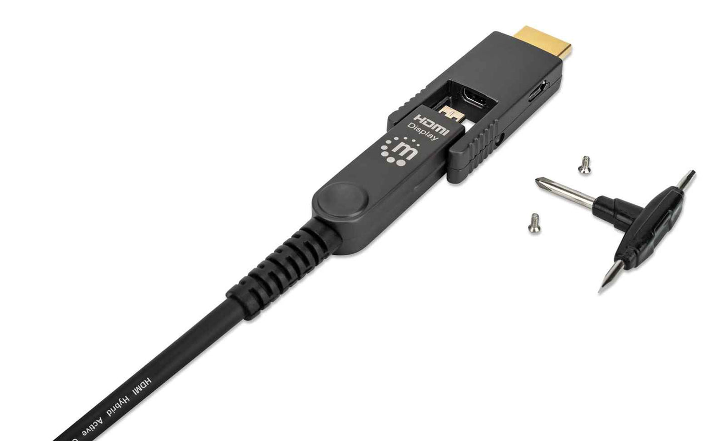 Manhattan 355193 cable HDMI 30 m HDMI Tipo A (Estándar) HDMI Tipo D (Micro) Negro
