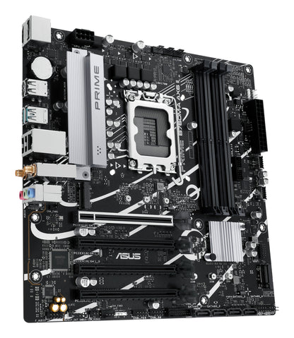 Tarjeta Madre ASUS PRIME B760M-A AX6 II S-1700 4xDDR5 HDMI DisplayPort Micro ATX