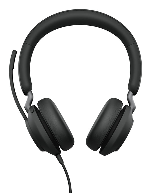 Jabra Evolve2 40 SE Auriculares Alámbrico Diadema Oficina/Centro de llamadas USB Type-C / USB Type-A Negro