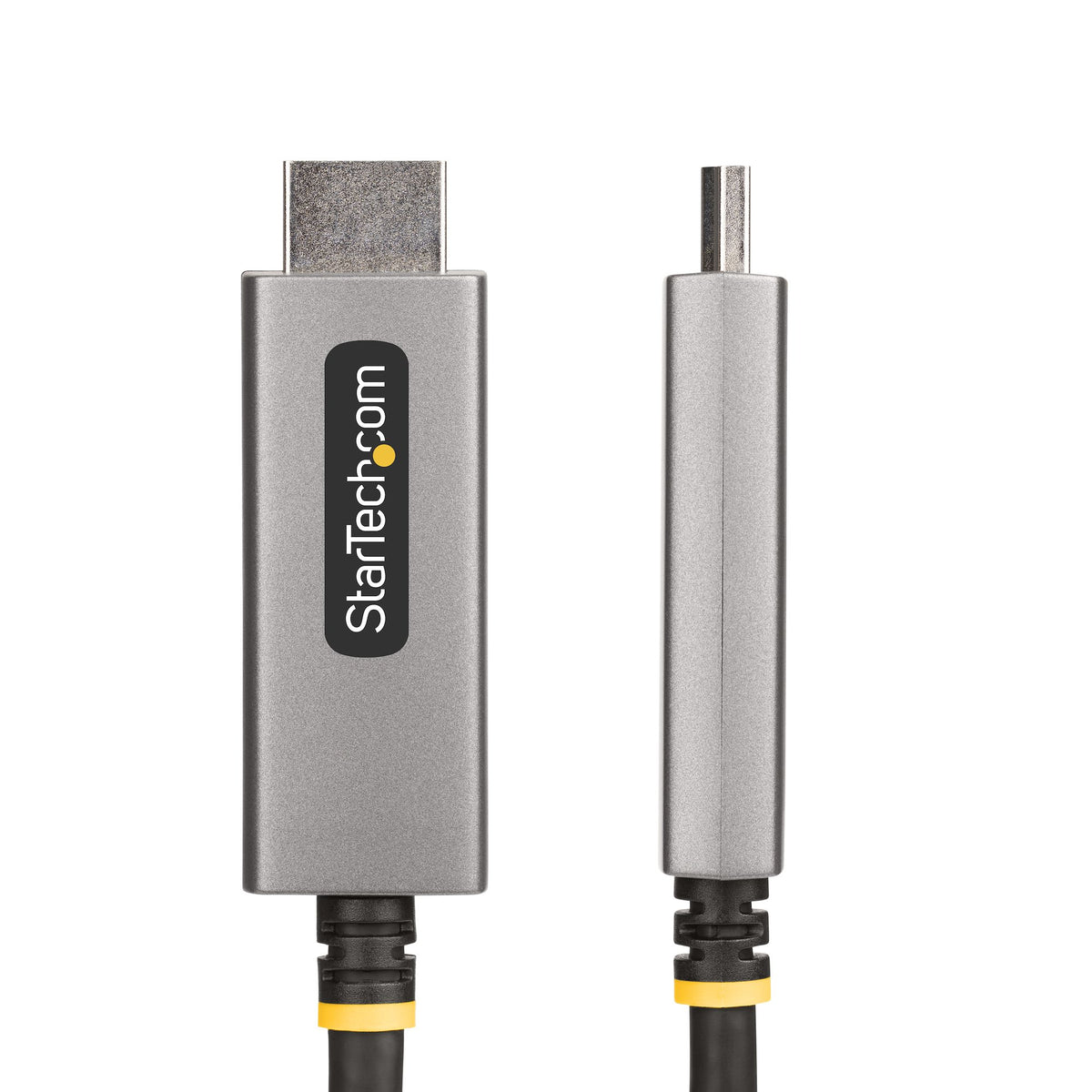 StarTech.com 133DISPLAYPORTHDMI21 adaptador de cable de vídeo Negro, Plata