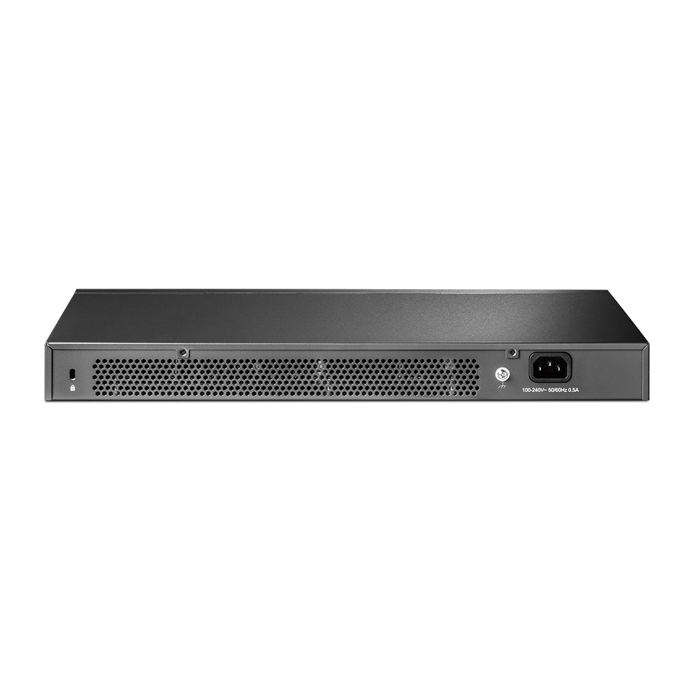 TP-Link JetStream TL-SG3428X dispositivo de redes Gestionado L2+/L3 Gigabit Ethernet (10/100/1000) 1U Negro