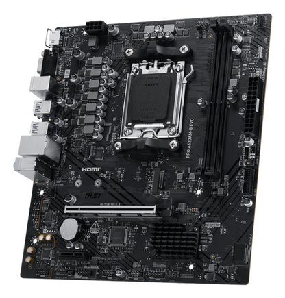 Tarjeta Madre MSI PRO A620AM-B EVO Micro-ATX Socket AM5 AMD A620 128GB DDR5 HDMI para AMD