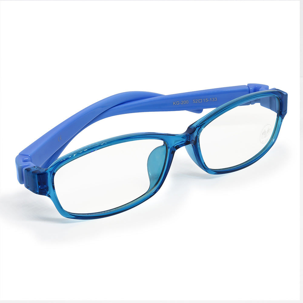 Lentes Gamer Vorago KG-200 Kids PC/Tablet Anti Luz Azul Estuche Color Azul