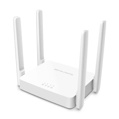 Mercusys AC10 router inalámbrico Ethernet rápido Doble banda (2,4 GHz / 5 GHz) Blanco