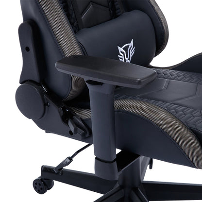 Balam Rush BR-940566 silla para videojuegos Descansabrazo para juego asiento acolchado Negro