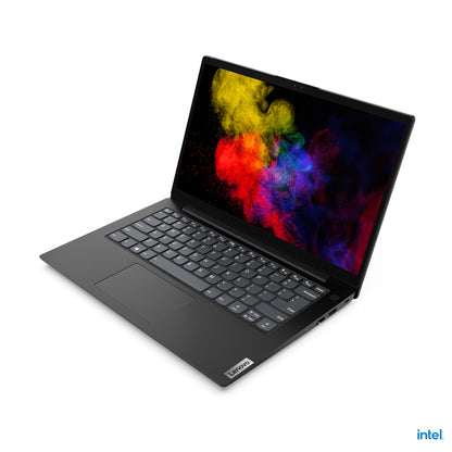 Laptop Lenovo V14 G2 IJL 14" Intel Celeron N4500 Disco duro 128 GB SSD Ram 4 GB Windows 11 Home Color Negro