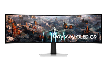 Monitor Samsung 49" Gaming Curvo Oled Resolucion 5120x1440 Panel Oled