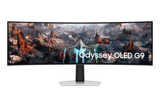Monitor Samsung 49" Gaming Curvo Oled Resolucion 5120x1440 Panel Oled