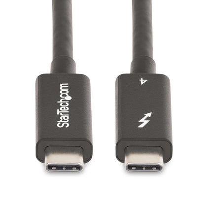 StarTech.com A40G2MB-TB4-CABLE cable Thunderbolt 2 m 40 Gbit/s Negro