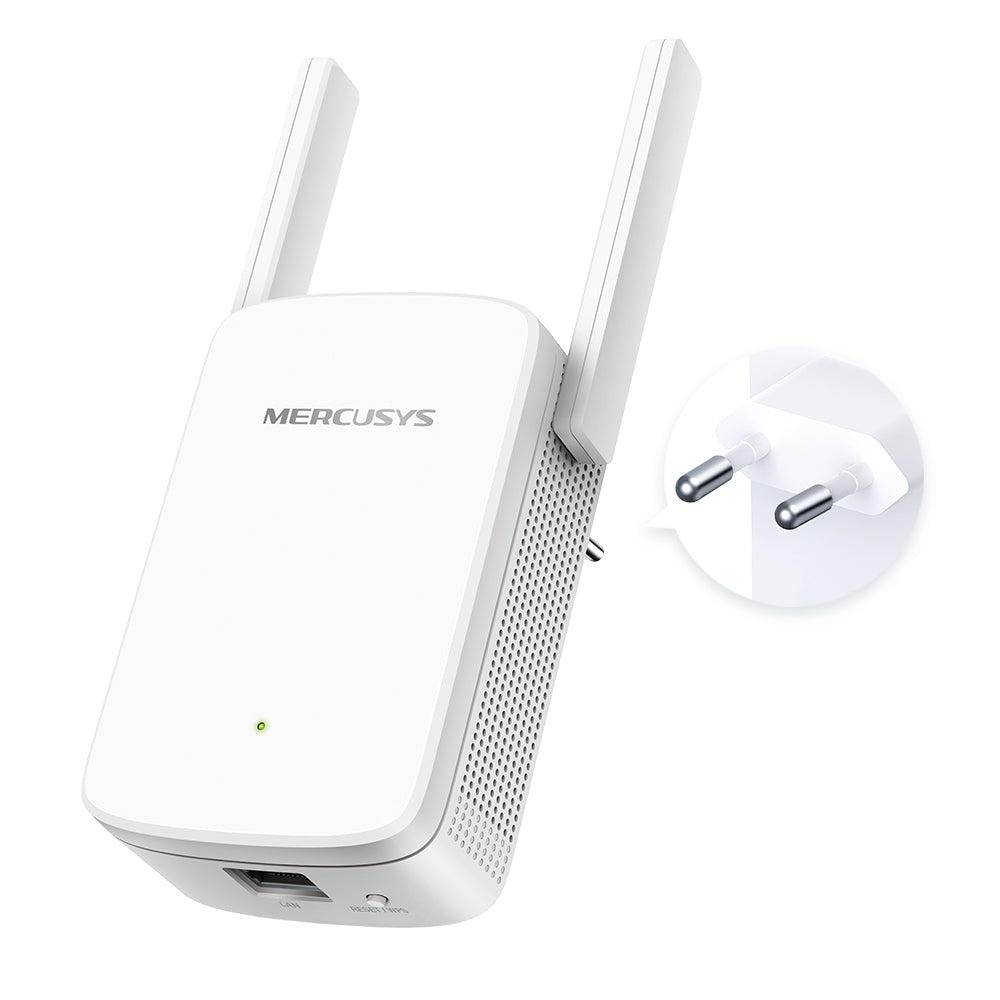 Mercusys ME30 extensor de red Repetidor de red Blanco 10, 100 Mbit/s